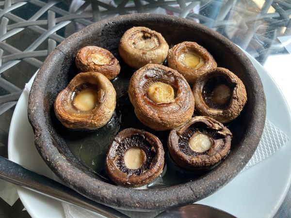 ジョージア・トビリシ「ジョージア」の写真：メスティア
ランチ、ナスのグリルときのこ...