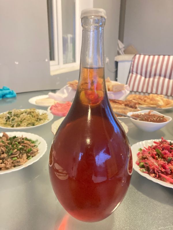 ジョージア・トビリシ「ジョージア」の写真：エニセリ
小さな町だったので、朝夕は宿に...