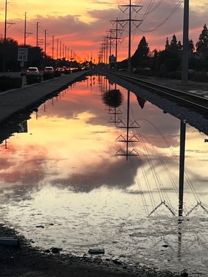 最後の通学路(帰り)