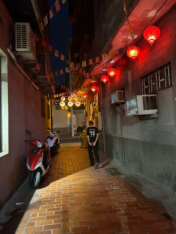 台湾「2024GW台湾」の写真：スタートは台南から。
ご飯は美味しい、人...