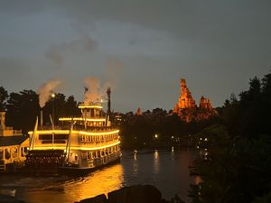 9/6 夜のディズニーランド風景