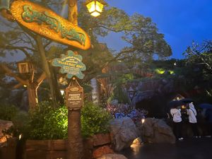 9/6 夜のディズニーランド風景