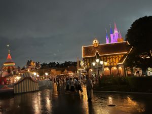 9/6 夜のディズニーランド風景