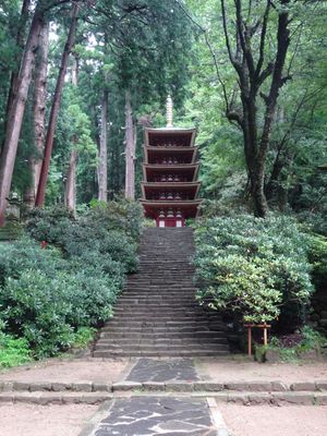 豪雨の三千院　奈良　ラストの日も豪雨