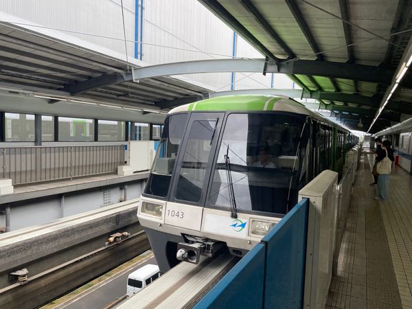 日本・千葉県「東京湾岸バードウォッチング」の写真：帰りはモノレールに乗って浜松町まで