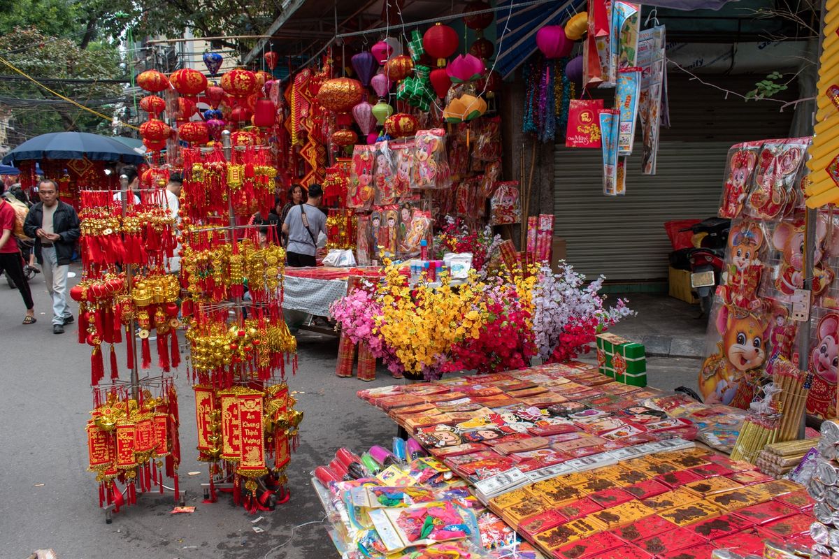 ベトナムの街並み