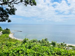 朝起きると、天気が良くて素敵な景色が広がっていたよ✨