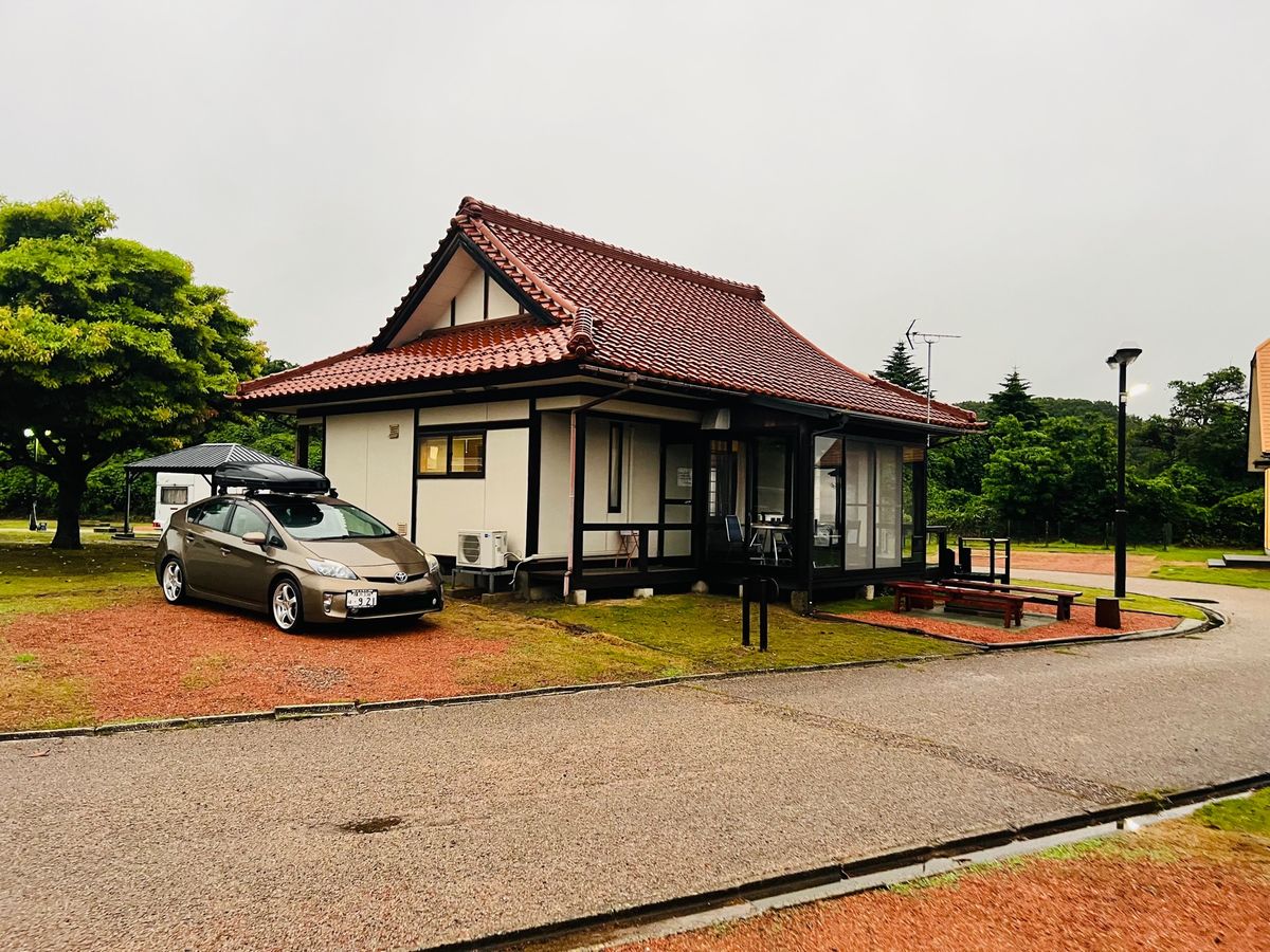 ハートランドヒルズ能登。雨だったから、お客さんがいなくて貸し切り状態。
め...