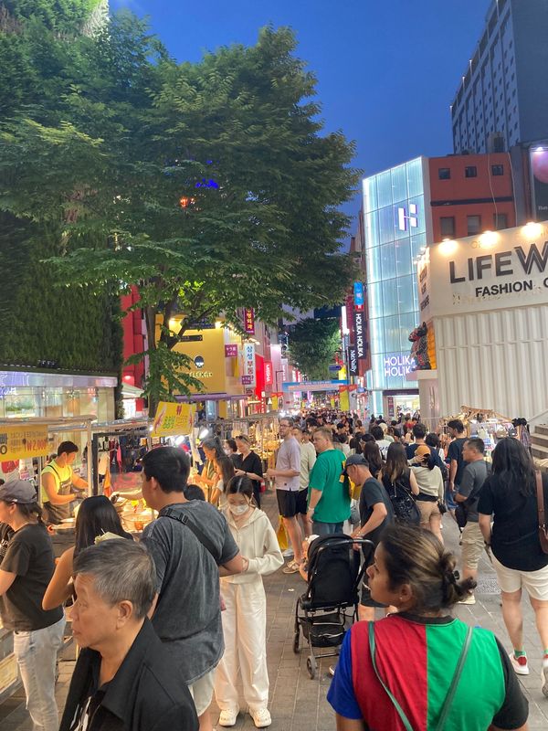 大韓民国 (韓国)・ソウル「親友と韓国」の写真