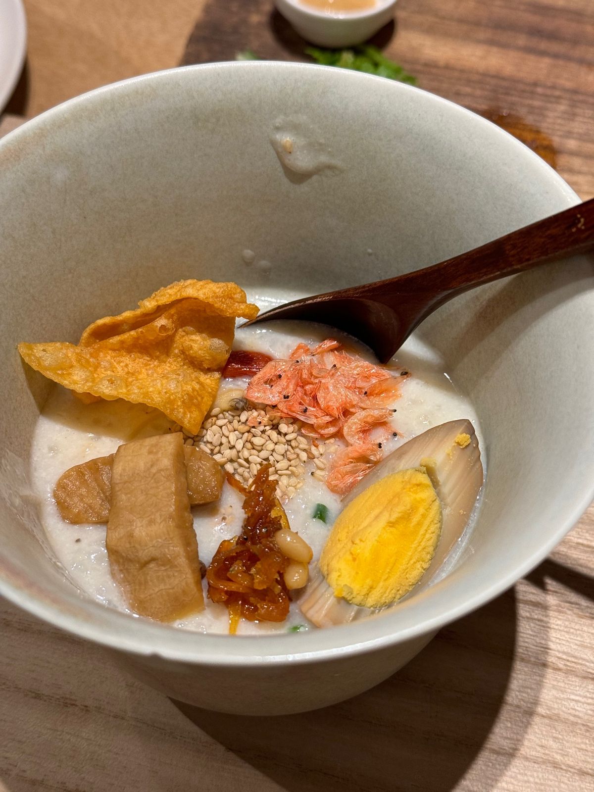 香林居
朝ごはんのお粥
美味しかった☺️