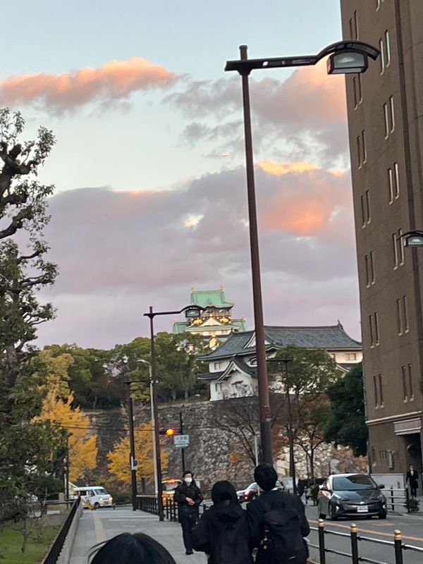 日本・大阪府「大阪  サークルでイベントに参加」の写真：大阪城