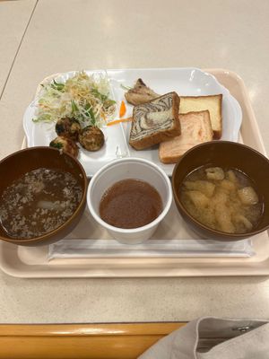 本番当日
朝ごはんとホール内写真