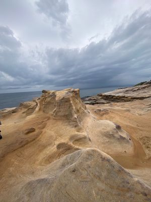 白浜の辺り。白浜は雨だったから砂浜には降りず
