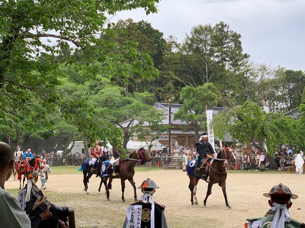 日本・福島県「相馬野馬追」の写真