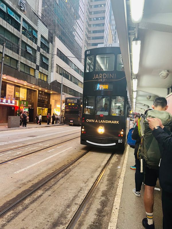 香港・香港「香港」の写真：トラム🚋
モンスターマンション🏠