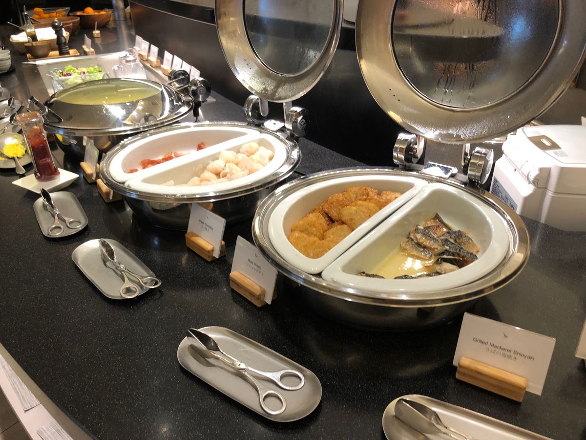 食べ物も豊富でした
朝ごはん…お粥も付けて