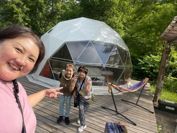 日本・北海道「家族旅2023 北海道」の写真：ノースサファリ札幌
アニマルグランピング...