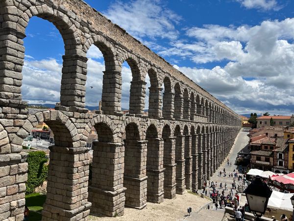 スペイン・セゴビア「バリャドリッド、セゴビア」の写真