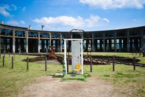 旧豊後森機関庫
由布川峡谷
伐株山