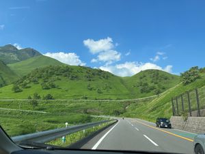 旧豊後森機関庫
由布川峡谷
伐株山