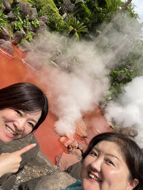 日本・大分県「友旅2022 with まちゃみ⭐️赤堀　九州周遊」の写真：Day5-1
別府に来たら、やっぱり
地...