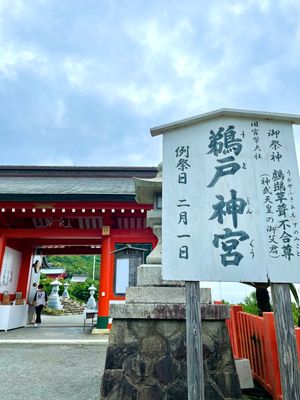 Day2-1
鵜戸神宮へ
あいにくのお天気なんですが、真っ赤な鳥居⛩️が
...