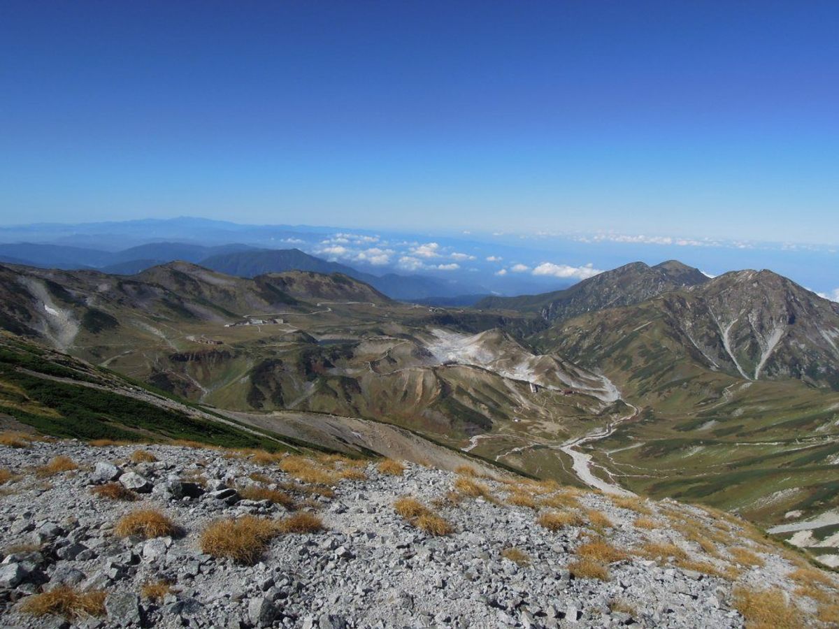 9月末でしたが朝の気温は氷点下。霜がおりていました。