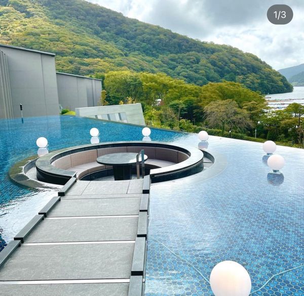 日本・箱根「コロナ禍母娘旅2021 箱根」の写真：ここが、よく取り上げられてる
映えスポッ...