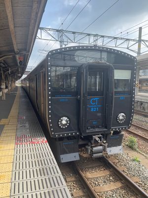 鉄道を乗り継いで移動