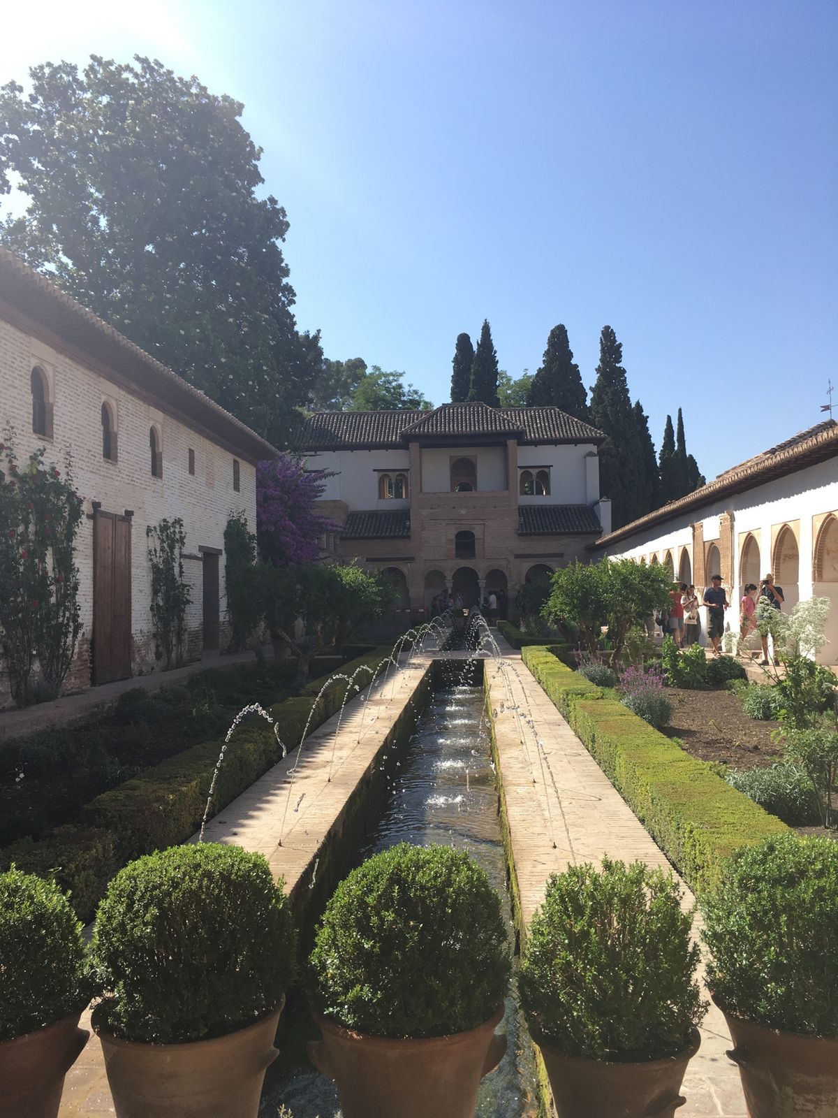 グラナダ 
ここに来たメインは
アルハンブラ宮殿1
めちゃ広くて、事前予約...