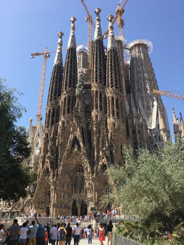 スペイン・Barcelona「友旅2019 スペイン」の写真：バルセロナ
サクラダファミリア！！
今も...