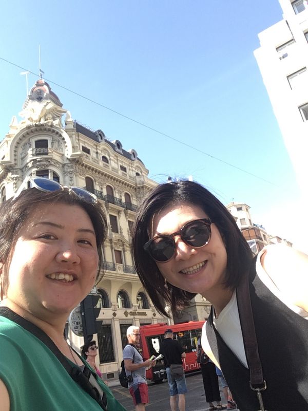 スペイン・Barcelona「友旅2019 スペイン」の写真：マドリードからグラナダ へ
コンパクトな...