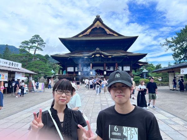 日本・長野県「家族旅行」の写真