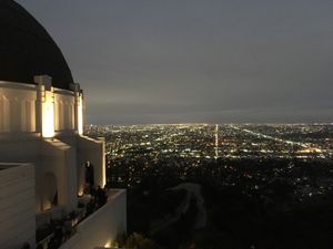 グリフィス天文台⭐️
ここからの夜景めっちゃ素敵！
