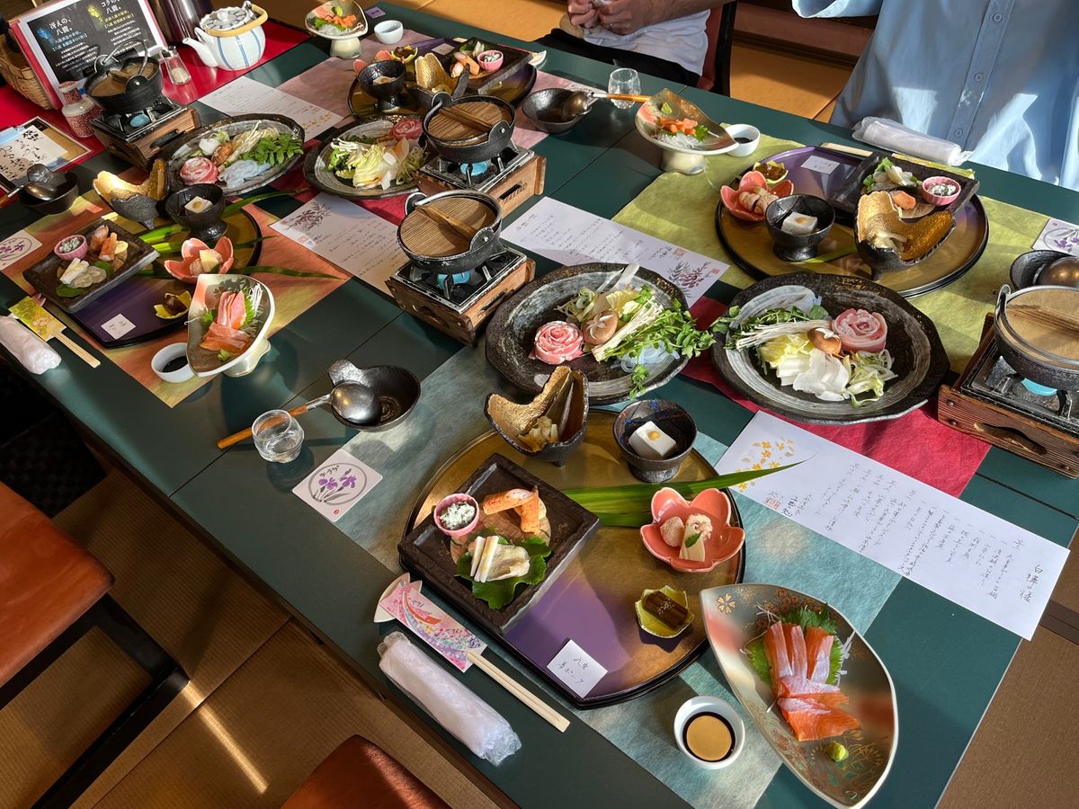 2泊目❤︎
渓谷の宿 二匹の鬼♨️
部屋の露天風呂よかった🥰