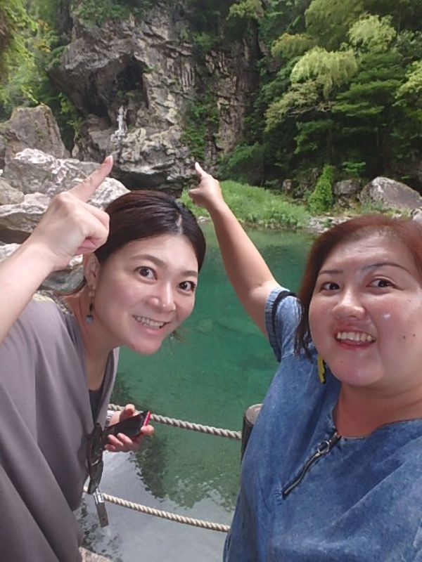 日本・高知県「友旅2017 高知」の写真：中津渓谷
やっぱりめっちゃ綺麗
仁淀ブル...