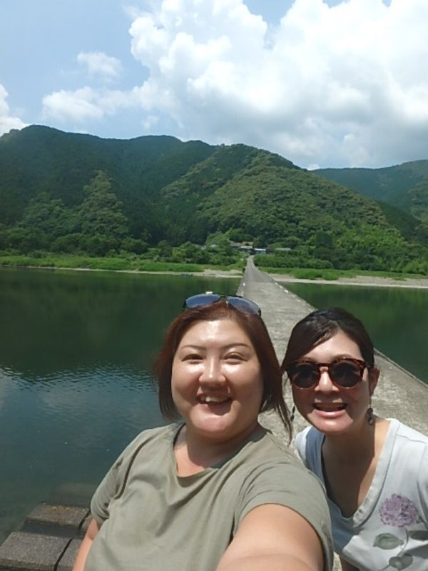 日本・高知県「友旅2017 高知」の写真：四万十川の沈下橋巡り
レンタカーしたけど...