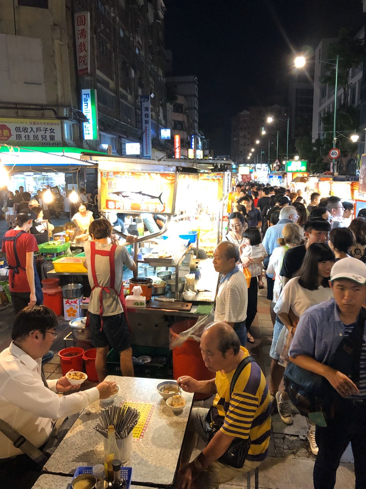 初日は蘇杭と、夜市。