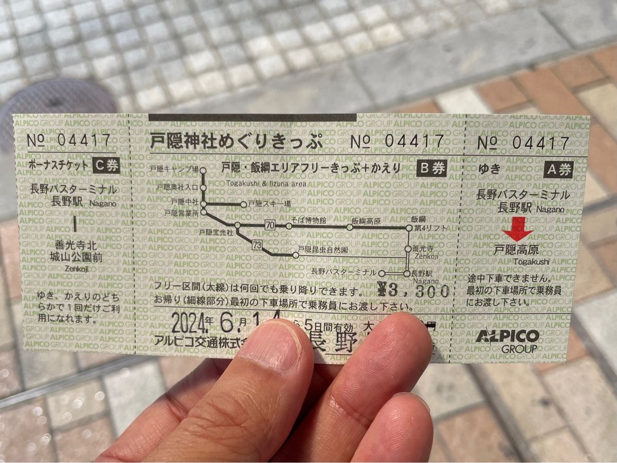 旅の起点は長野駅。東京からだと新幹線であっと言う間に着きます。目的地の戸隠...