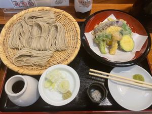 先ずは戸隠中社近くのお蕎麦屋さんへ。ここでは「うずら家」が超有名店ですが、...