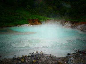 登別地獄谷・大湯沼・奥の湯