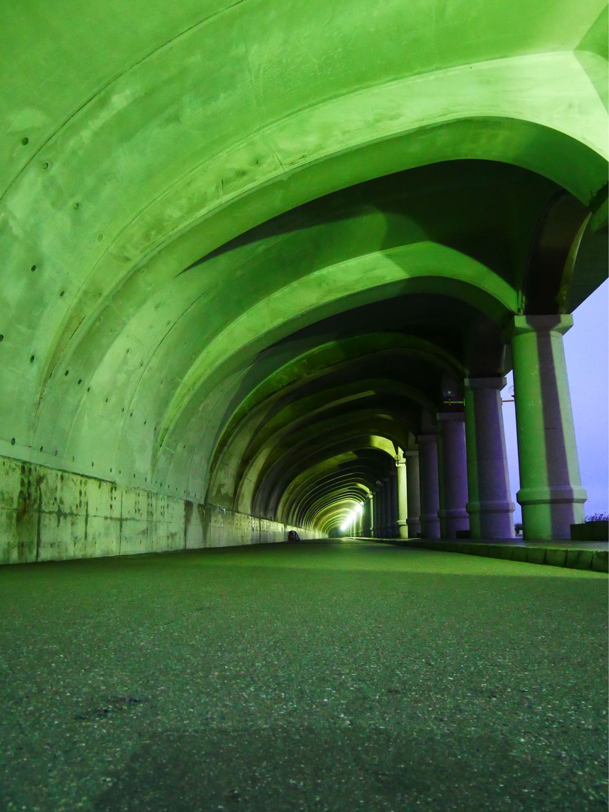 稚内北港防波堤ドーム