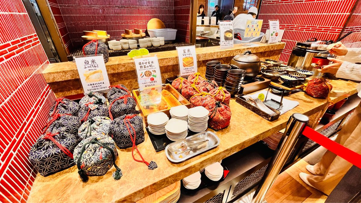 センチュリーマリーナ函館 
朝食ビュッフェ