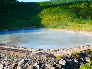 ニセコ湯本温泉 大湯沼