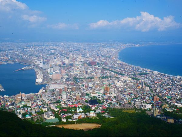日本・北海道「北海道周遊旅行」の写真：函館山