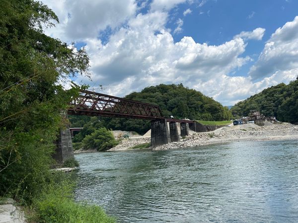 日本・石川県「岐阜　家族旅行」の写真：廃線