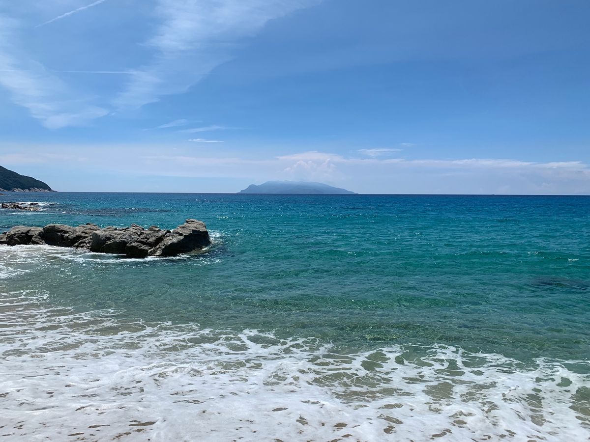 屋久島灯台からの景色！キレイすぎる〜✨