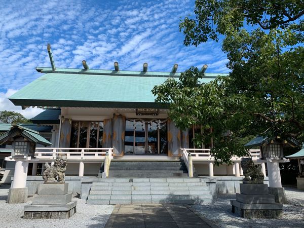 日本・縄文杉、白谷雲水峡、いなか浜「屋久島ひとり旅」の写真：屋久島大社でお参り！御朱印いただきました♡