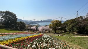 火の山公園へ🌷🌸

春を感じました🍃
桜もチューリップもネモフィラも全部全...