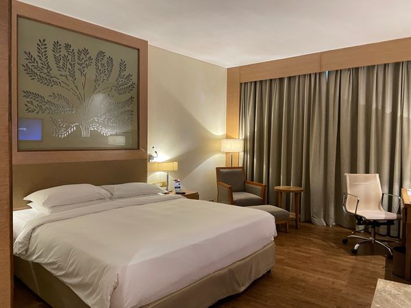 インド・アグラ「インド」の写真：宿泊したホテル。インドではかなりいいホテ...